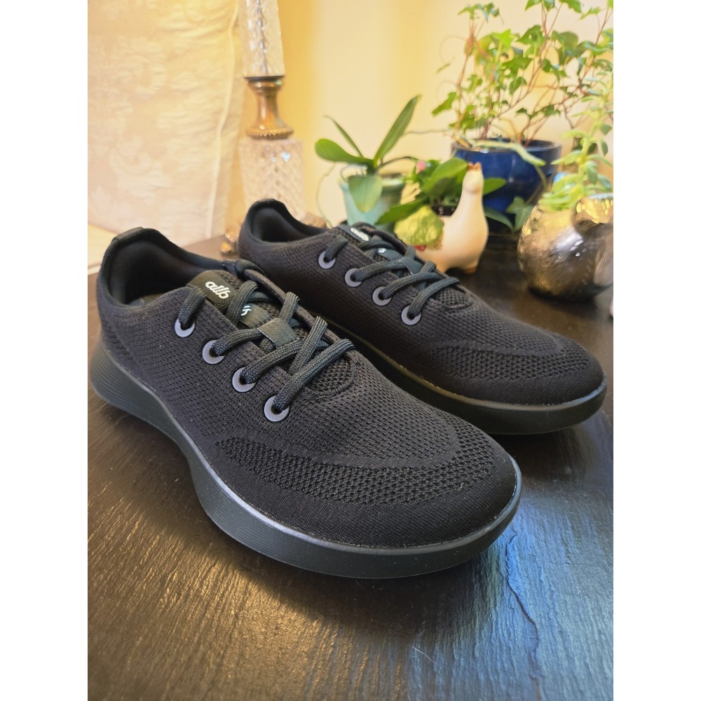 Allbirds Men's Tree Runner Go Trainer Sneakers Natural Black Size 9 NEW! $120